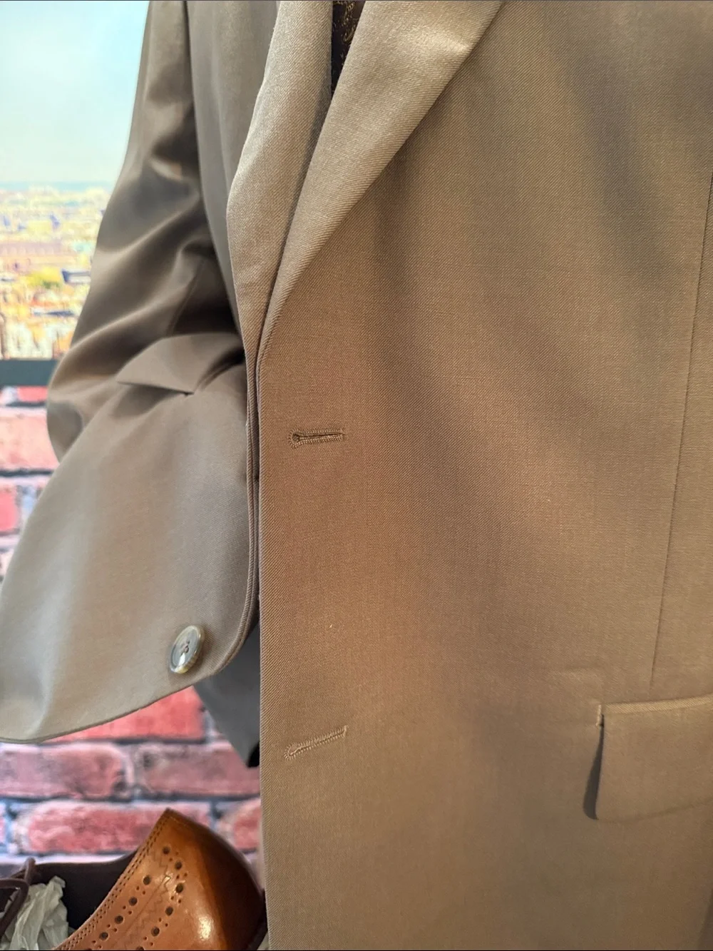 Chaps blazer warm
